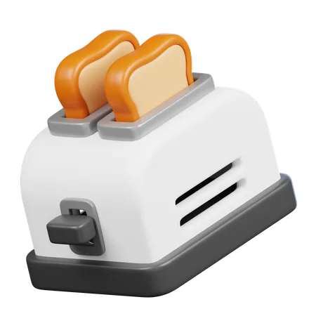 Bread Toaster  3D Icon