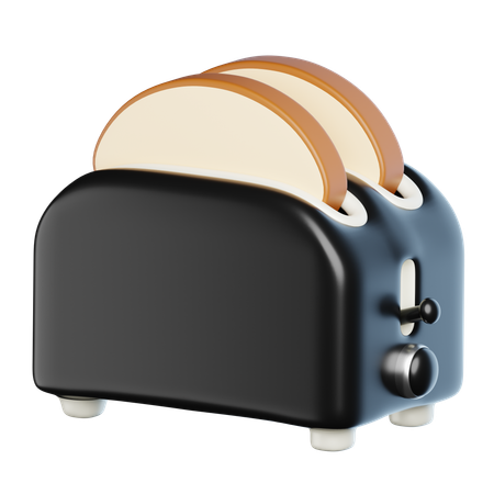 Bread Toaster  3D Icon