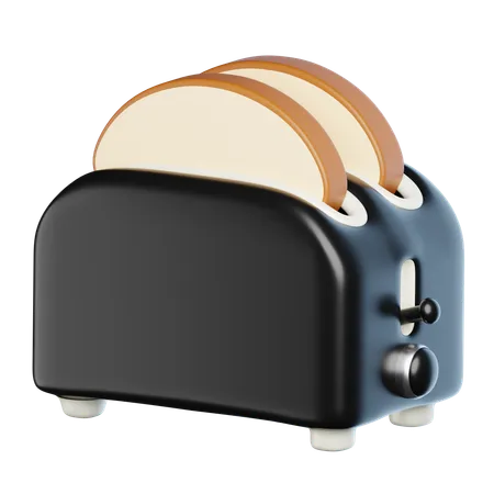 Bread Toaster  3D Icon