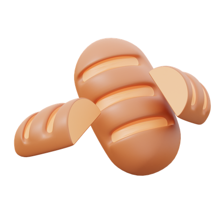 Breads  3D Icon