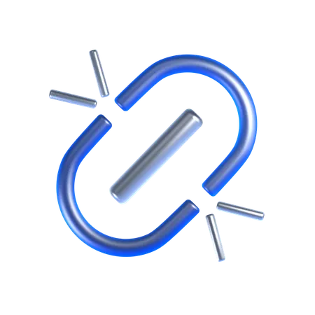 Break Link  3D Icon