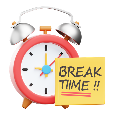 Break Time  3D Icon