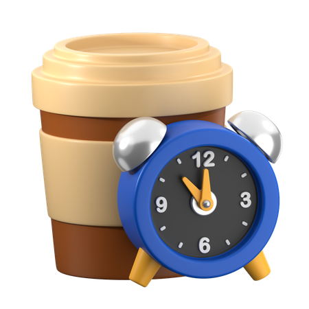 Break Time Reminder  3D Icon