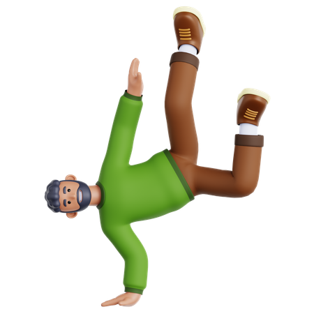 Breakdance  3D Icon