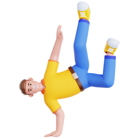 Breakdance  3D Icon