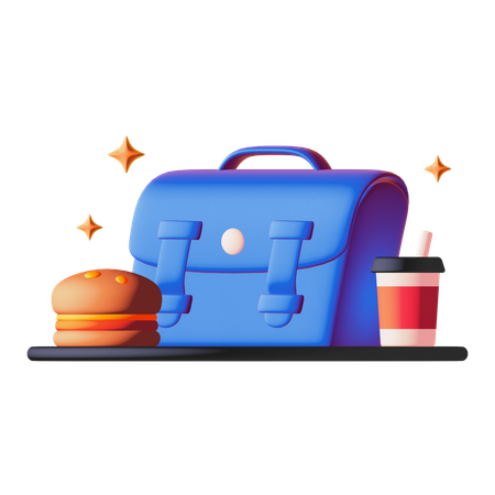 아침  3D Icon