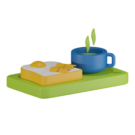 Breakfast  3D Icon