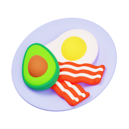 Breakfast  3D Icon