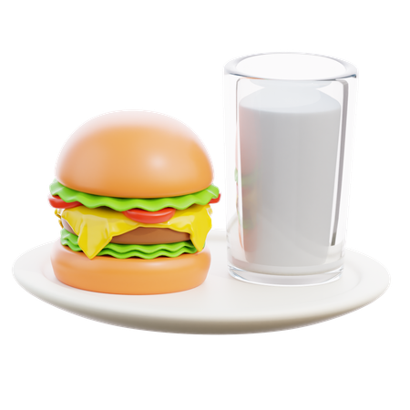 Breakfast  3D Icon