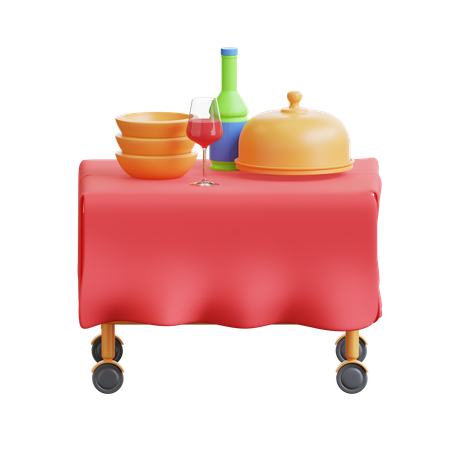 Breakfast Buffet  3D Icon