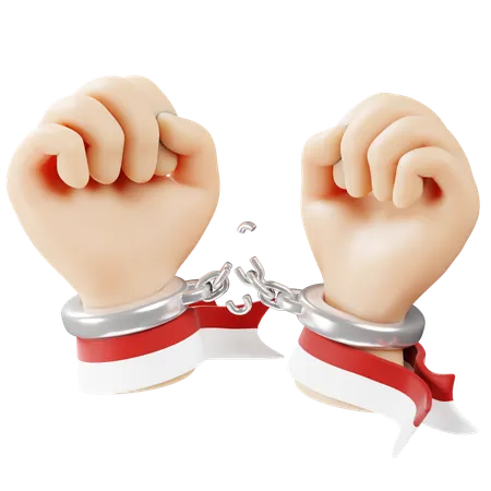 Breaking Chains  3D Icon