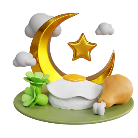 Breaking Fast  3D Icon