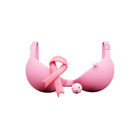 Breast Cancer  3D Icon