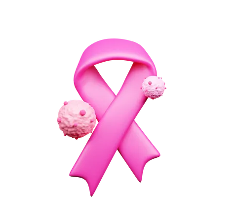 Breast Cancer  3D Icon