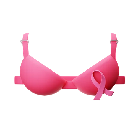 Breast Cancer Ribbon  3D Icon