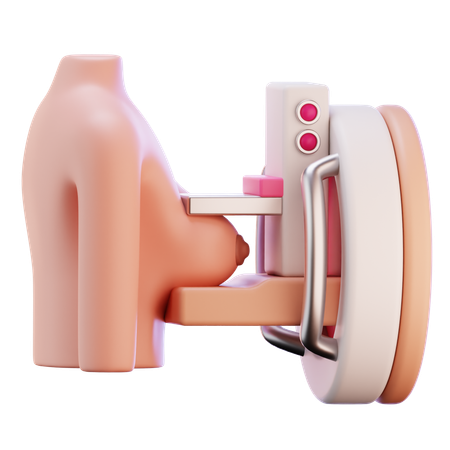 Breast Exam  3D Icon