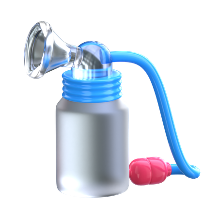 Breast Pump  3D Icon