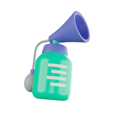 Breast Pump  3D Icon