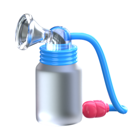 Breast Pump  3D Icon