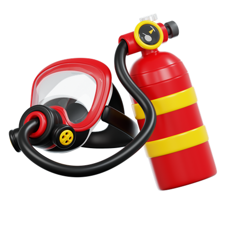 Breathing Apparatus  3D Icon