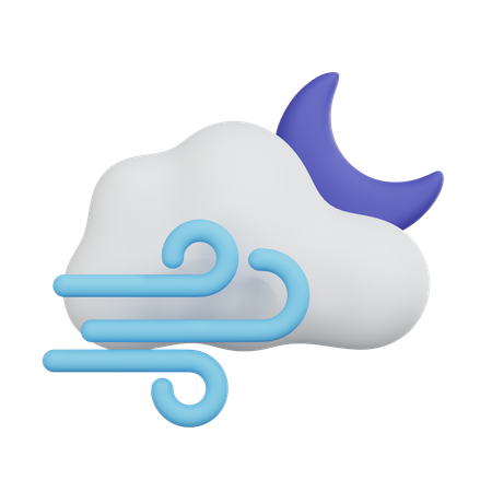 Breeze Night  3D Icon