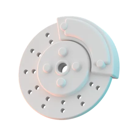 Bremsscheibe  3D Icon