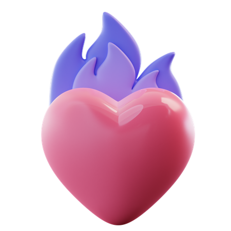 Brennende Liebe  3D Icon