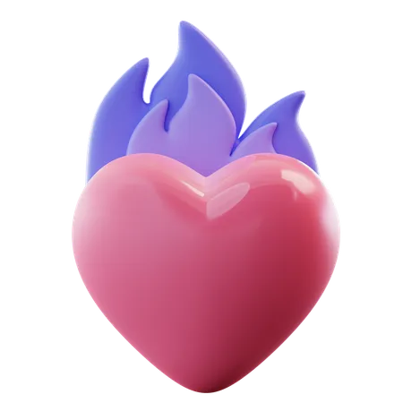 Brennende Liebe  3D Icon