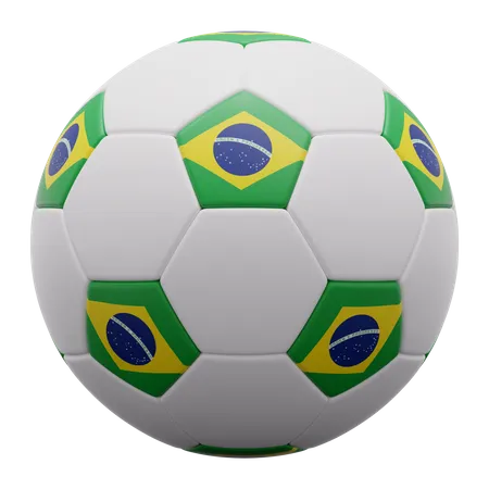 Ballon Brésil  3D Icon