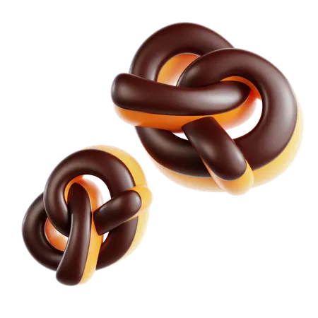 Bretzel  3D Icon