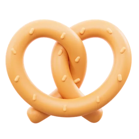 Bretzel  3D Icon