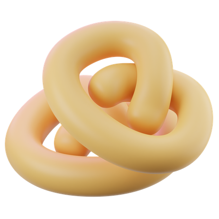 Bretzel  3D Icon