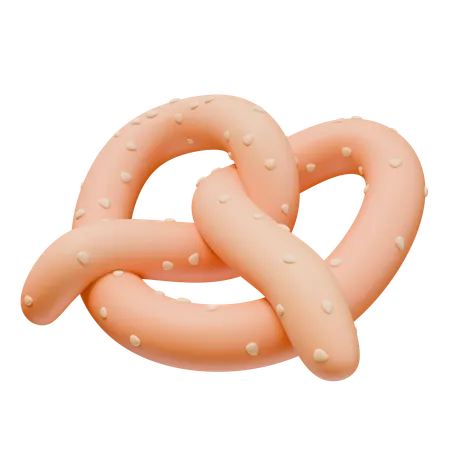 Bretzel  3D Icon