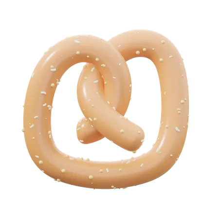 Bretzel  3D Icon