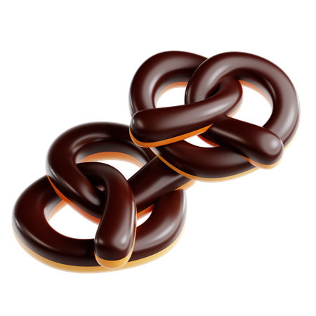 Bretzel  3D Icon