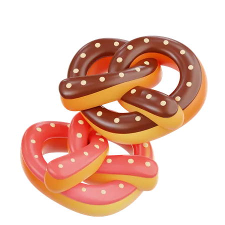 Bretzel  3D Icon