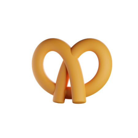 Bretzel  3D Icon