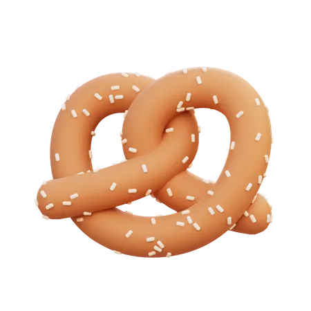 Bretzel  3D Icon