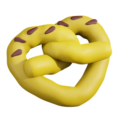 Bretzel  3D Icon