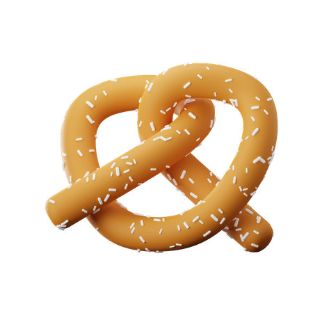 Bretzel  3D Icon