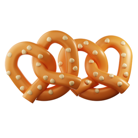 Bretzel  3D Icon