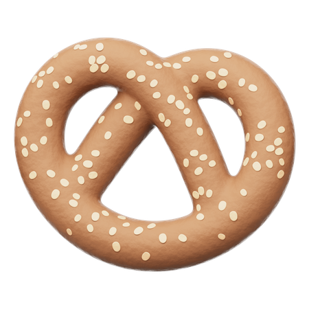 Brezel  3D Icon