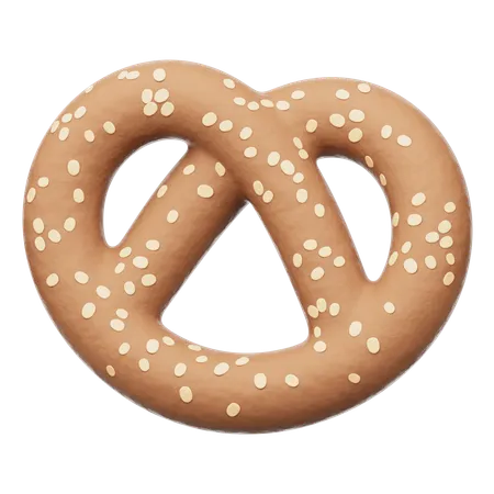 Brezel  3D Icon