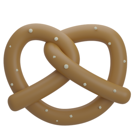 Brezel  3D Icon