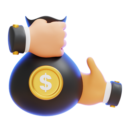 BRIBERY  3D Icon
