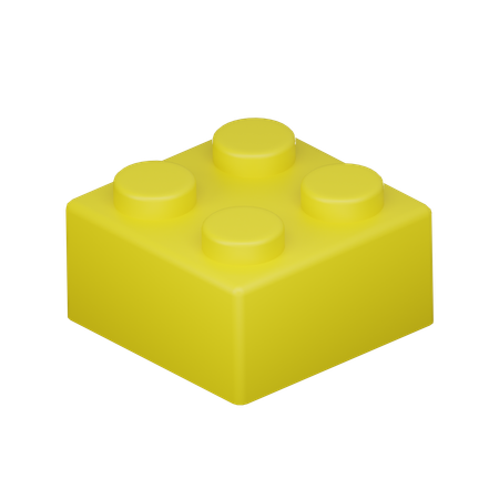 Brick 2x2  3D Icon