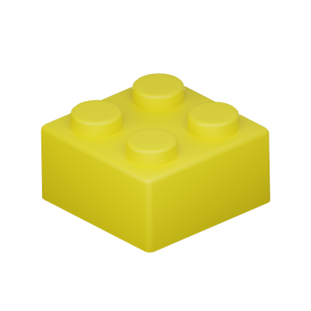 Brick 2x2  3D Icon