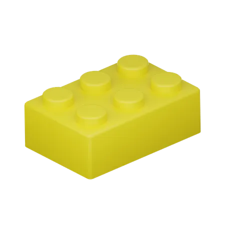 Brick 2x3  3D Icon
