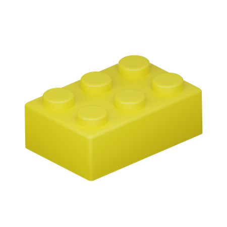 Brick 2x3  3D Icon