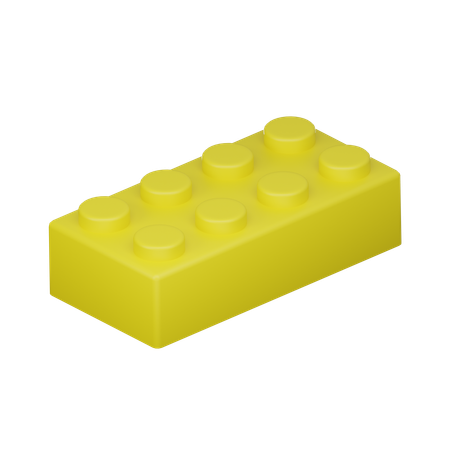 Brick 2x4  3D Icon